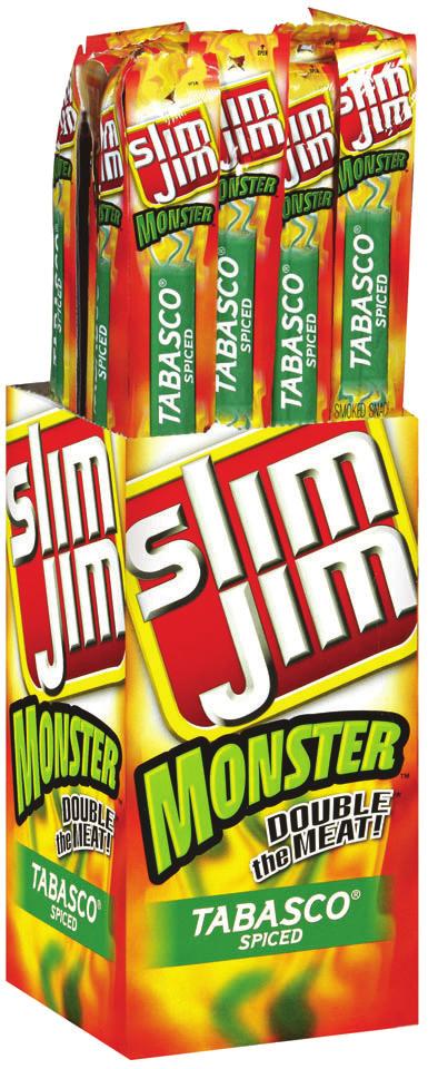 SLIM JIM GIANT STICK 9 9992832 2830 CT 1-18 1-18 1-24 1-24