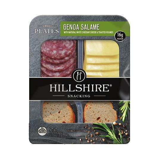 88 992837 992840 HILLSHIRE SM PLATE CAL SAL/GOUDA HILLSHIRE SM PLATE PROSCUITTO 9
