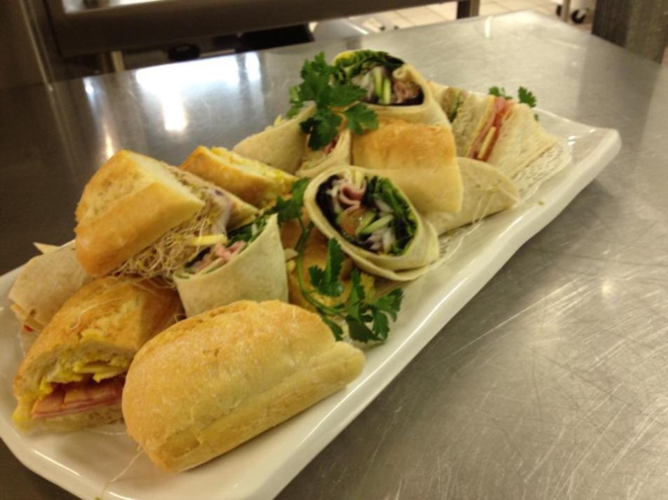 Corporate Lunch Packages *Minimum of 6 People Sandwich platter ($6.