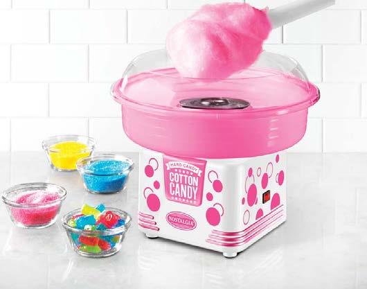 to make tasty carnival-style cotton candy your family will love.