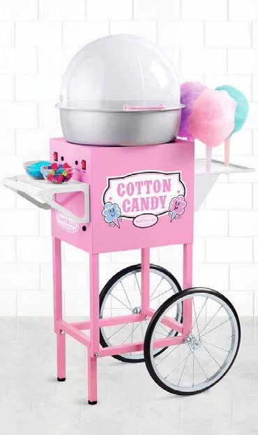 CCM600 CCM200 CCM600 Commercial Cotton Candy Cart This beautiful 48 tall cart allows