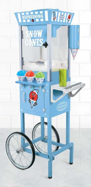 ISM1000 Electric Snow Cone Maker Shave ice cubes into fluffy snow with this