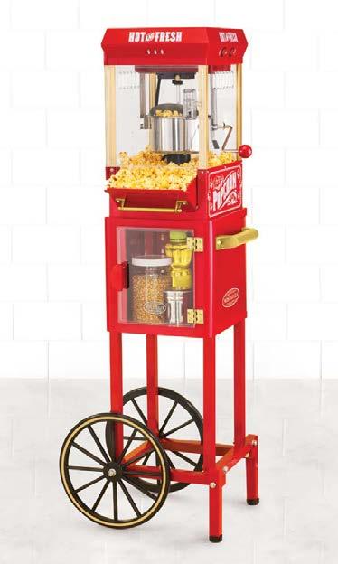 KPM200 Kettle Popcorn Maker This electric kettle popcorn maker