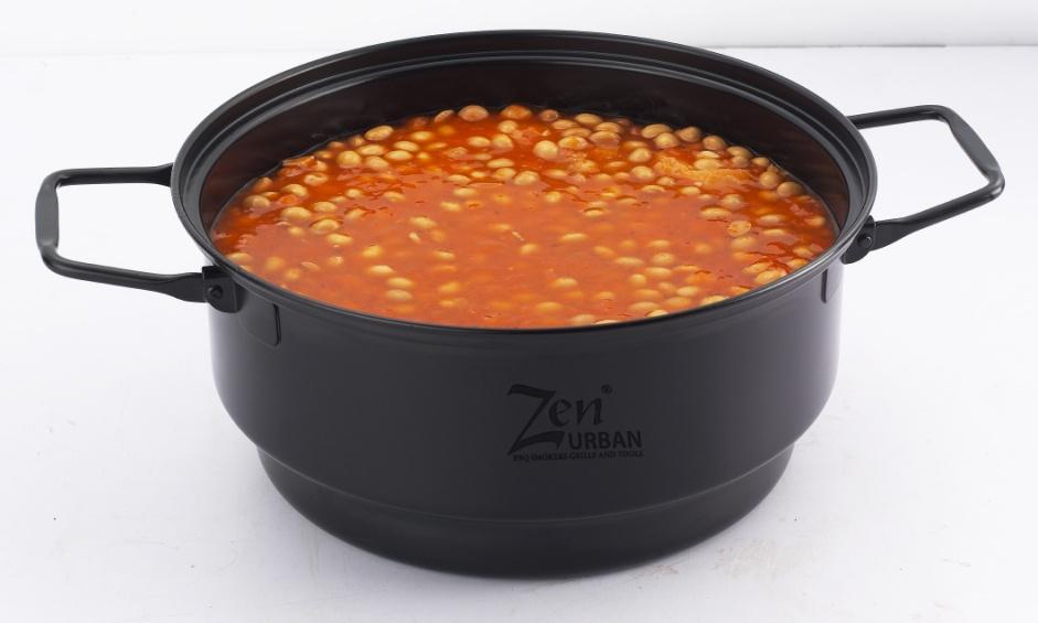 ZenUrban 870022 Nonstick 6 Quart BBQ Sauce and Bean Pot MSRP $16.