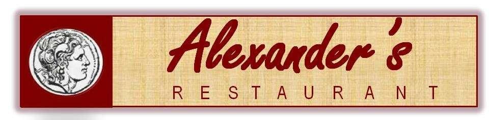 6158 N. Clark Street Chicago, IL. www.alexanderschicago.com 773-743-3841 Eat In or Carry Out! We Serve Breakfast All Day!