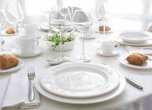 Dinnerware Collections Infinity bone china Gold Band # Plat.