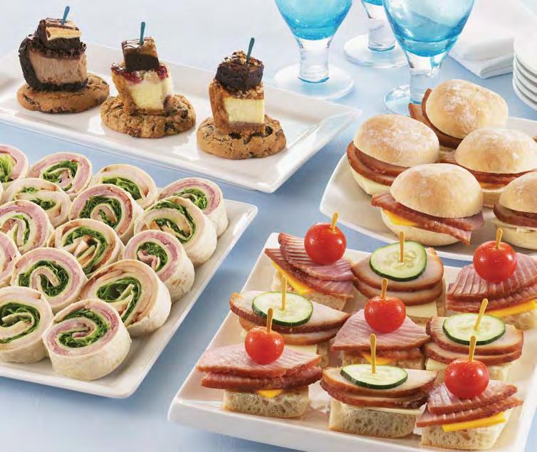 YOUR COMPANY S FINEST HOUR? NOW IT S LUNCH. SANDWICH PLATTER An assortment of our handcrafted sandwiches arranged beautifully on a platter. Includes chips.