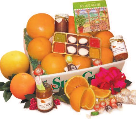 Fruit Marmalade, heavenly Orange Blossom Honey, and Citrus Candies. Available November through June. $12 OFF Item #FSB10 Reg. $65.99 SALE $45.99 As Shown Item #FSB15 Reg. $74.99 SALE $54.