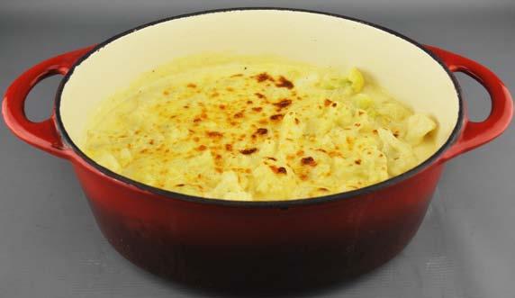 Sunday Carvery - Cauliflower Cheese You ll need: Red Casserole Dish Cauliflower Cheese Grated Cheddar Cheese 2kg 100g 1.
