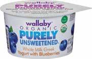 WALLABY Unsweetened Greek-Style Yogurt 5.03 oz. 2/ 3 SEVENTH GENERATION Liquid Laundry Detergent 100 oz.