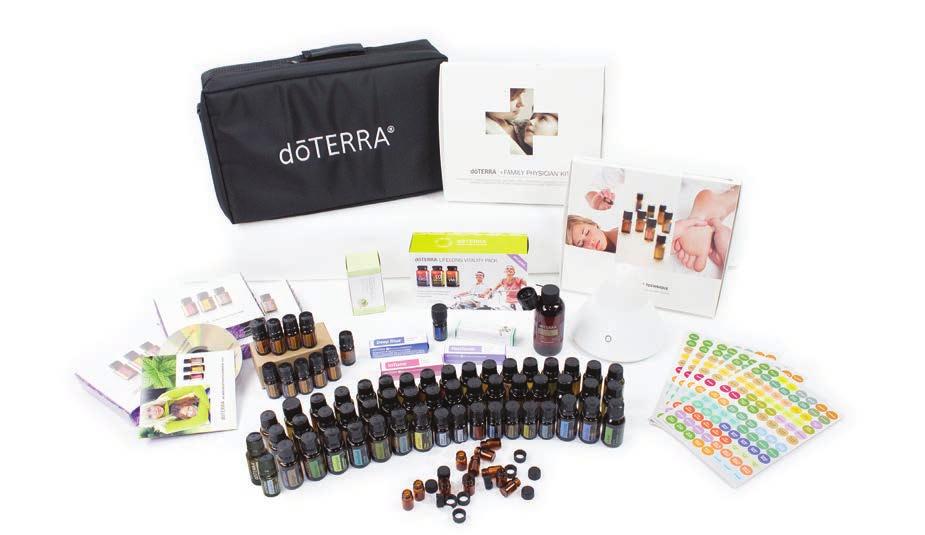 386 442 EVERY OIL Kit Every oil dōterra sells. Plus a few select products to explore and share dōterra. you receive 200 POINTS + you start your LRP % at 20%.