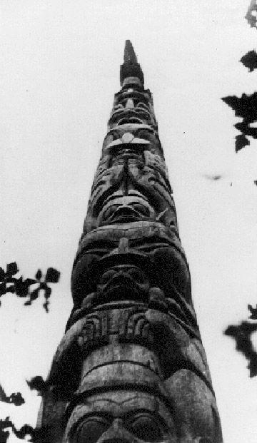culture. The totem poles allowed them to record stories, legends, and myths through images.