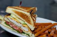 Change to any other side for $1.50 Turkey Club Wrap Chicken Club Chicken Club $9.49 Grilled 6 oz. chicken breast with American cheese, bacon, lettuce & tomato club style on Texas toast.