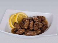 Soujok Home-Made Lebanese Spicy Sausages, Sautéed In