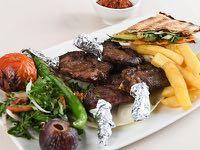 450 Kastaletta Chargrilled Marinated Lamb Chops, Served With French Fries,