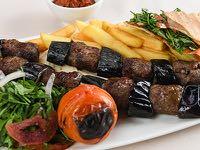 950 Kabab Batenjan Chargrilled Skewers Of Minced Lamb And Grilled Eggplant