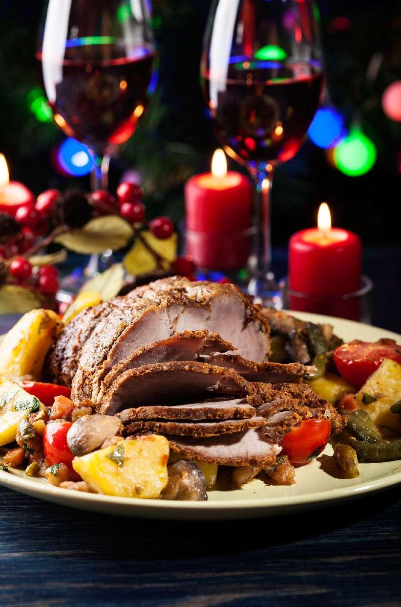 CHRISTMAS BUFFET 1-120 PLN PER PERSON Buffet open up to 4 hours. For groups of minimum 20 guests Prices are VAT and 5% service fee exclusive.