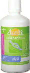 Active Liquid Protein can also be given orally, unmixed, or via feeding tube. A liquid protein supplement will also reduce the amount of fluids that a patient will need to consume at one time.