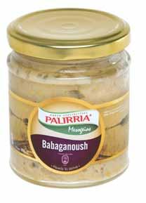 VEGETABLES IN BRINE & SPREADS This particular Palirria product line consists of various spreads and hand-picked vegetables in brine.
