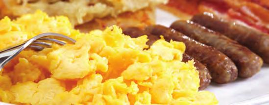 ..$7 Scrambled eggs, bacon, sausage, breakfast potatoes, homemade biscuits or toast. COUNTRY MORNING.