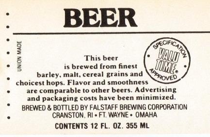 S&P continued to make BEER and LIGHT BEER until at least 1994, out of the Milwaukee brewery.
