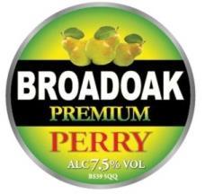 1 x Broadoak Perry Sweet but incredibly