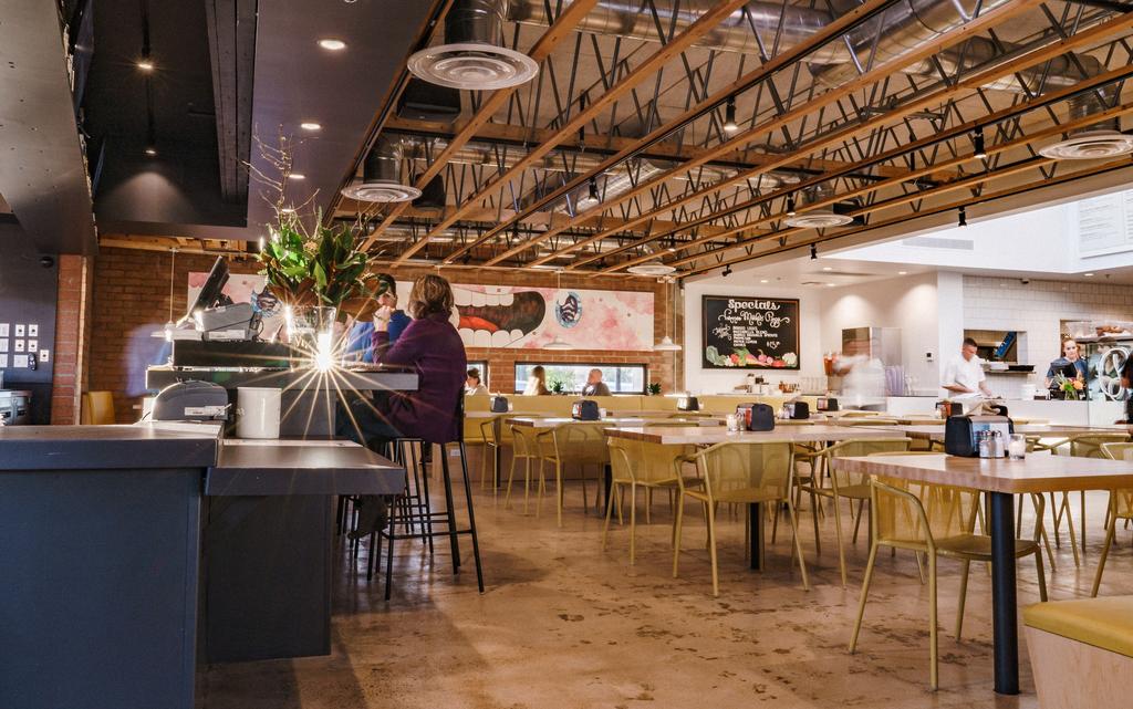 ABOUT LOCATED ON THE NORTHEAST CORNER OF RURAL AND WARNER ROADS IN SOUTH TEMPE Tempe Public Market Cafe is a casual urban hangout for breakfast, lunch and dinner.