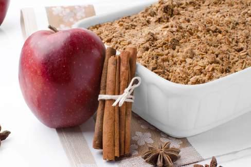 Apple Crunch Banana Bread Gluten Free Carrot Cookies Apple Crunch Makes 4 Servings 2 cups apples, cored, peeled and sliced ½ cup raisins 1/3 cup organic coconut oil 1 cup whole wheat flour ½ tsp.