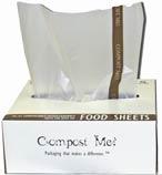 047 Compostable Deli / Snack / Sandwich Bags Inner Case Case Unit 598-00106 Flip Top Deli Bag in Dispenser Box (8 x 8") 1000 $93.46 0.
