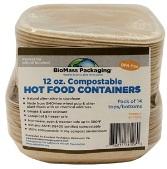 64 7.364 Bridge-Gate Plates (wheat straw pulp) - GMO Free Inner Case Case Unit Item # Description - compostable - BPI