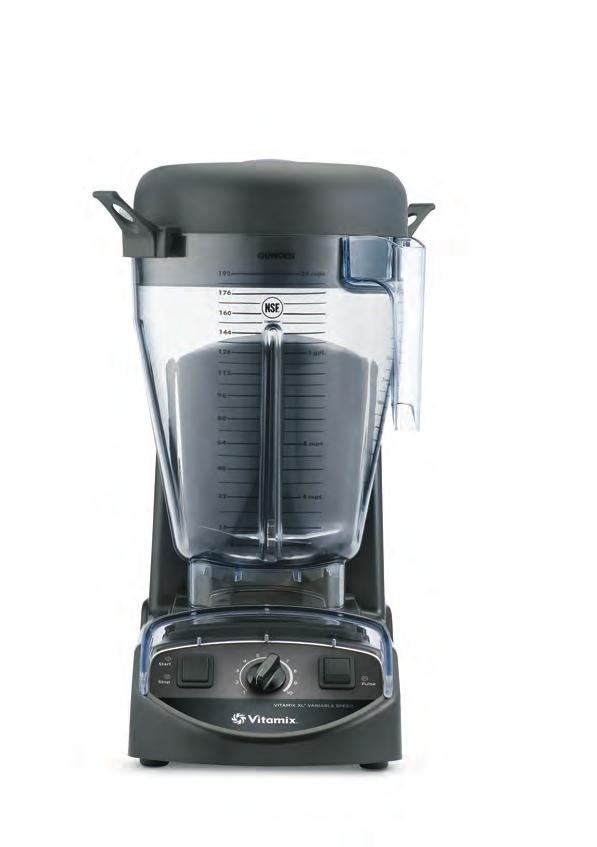 VITAMIX XL VARIABLE SPEED Maximize your kitchen s possibilities with the largest