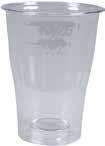 These plastic drinking glasses are the optimal solution for events, receptions or any other