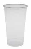 PET Clear Cups with a step Multi Glasses Glass for many purposes 133085 5392 5393 131789 132980 5394 132979 (net) (gross) Diameter Pcs per pack Crt.