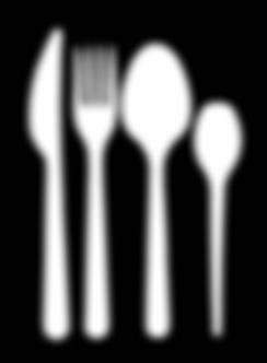 Standard 18 cm 50 Fork White Standard 18 cm 50 Tablespoon
