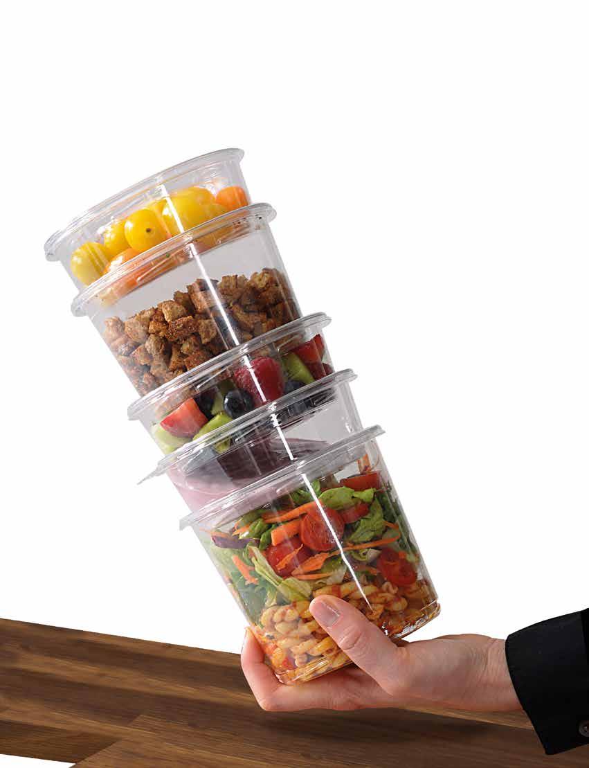 The new way to store food in an organized and hygienic way that allows for safe and easy transportation.