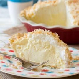 Coconut Cream Pie Ingredients: For the Coconut Crust: 1 1/4 cup all-purpose flour 125g COLD unsalted butter (1/2 cup) 1/3 cup shredded sweetened coconut 1/2 tsp. salt 3-5 Tb.