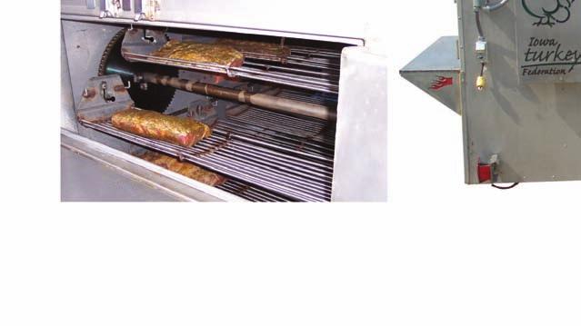 This convection oven with rotating
