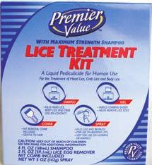 99 DENTURE BRUSH 2 99 LICE TREATMENT KIT Includes shampoo, nit remover comb & gel and bedding