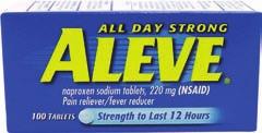 ALEVE PAIN RELIEVERS