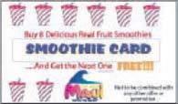 to operator accounts featuring frozen drink specialties made with Maui Fruit Blends.
