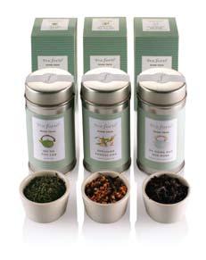 5 x 5 A charming collection of three exotic USDA certified organic loose tea blends:. Organic Jasmine Orange: A delicate and delectable cup.