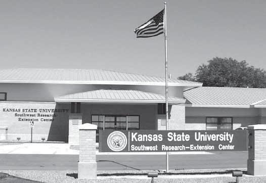 Southwest Research Extension Center Report of Progress 945 Kansas State