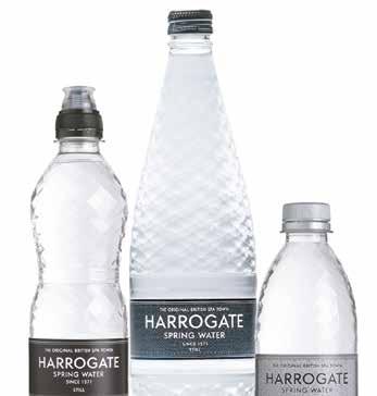elegance Available as both still and sparkling variants in PET and glass Official water of Ascot