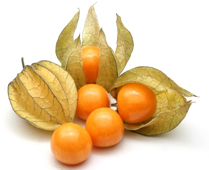 DATA SHEET PHYSALIS/GOOSEBERIES Small, round, orange colour berry, full of small edible seeds Calcium, Phosphorus Vitamin A and C.