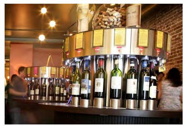 Splash Wine Lounge & Bistro SPLASH WINE LOUNGE North Park Splash has more than 100 wines available by the bottle or glass, and you can taste 72 of those wines one ounce at a time with their self
