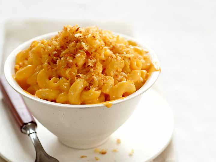 Mac & Cheese On The High Seas Colour me in! Serves 4. Per portion: 375kcal and 14g protein 1. In a small pan, warm the milk, PaediaSure Compact, onion, garlic and bay leaf until almost boiling. 2.