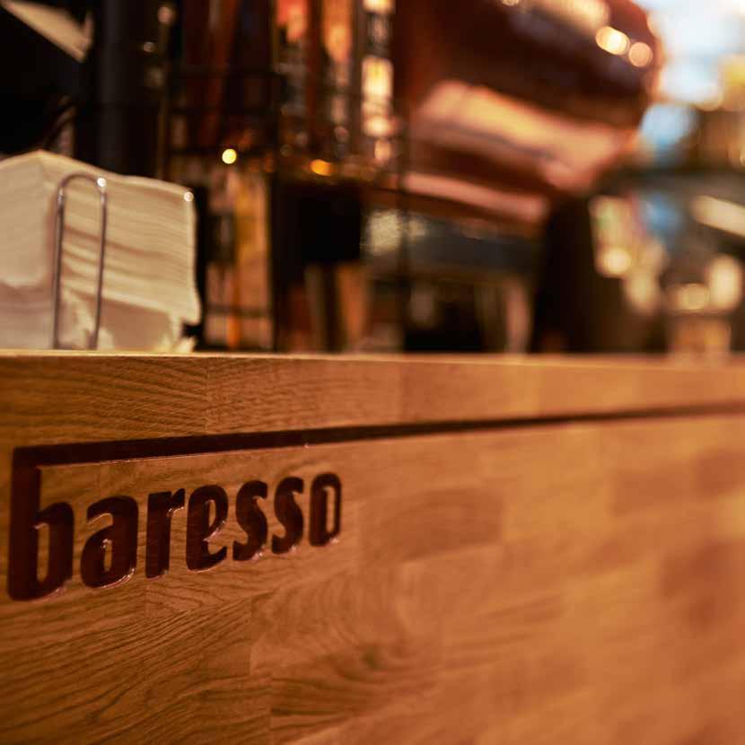 BARESSO COFFEE AND ABENA The Danish coffee shop, Baresso Coffee, is a well-established chain with 50 coffee shops in Denmark.