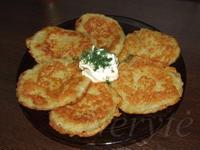 Bulviniai blynai Bulviniai blynai, or potato pancakes are one of the many Lithuanian dishes made from potatoes.
