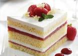 Original Cakerie Super Size Red Velvet Cake 2/12x16 (48ct) #239962 - MB SK AB Velvety cream cheese