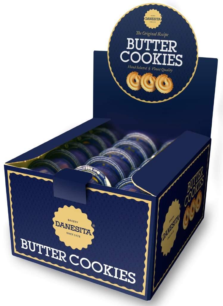 SINGLE SERVE Butter Cookies Our Butter Cookies are made with the